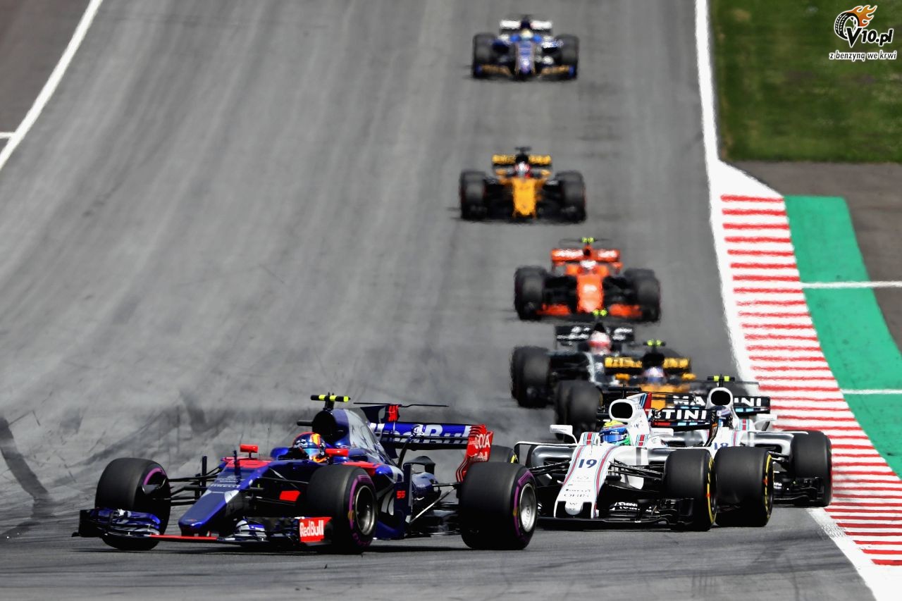 GP Austrii 2017 - wycig