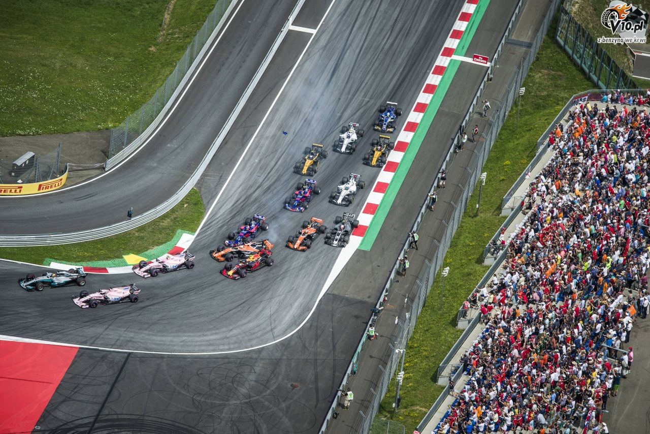 GP Austrii 2017 - wycig