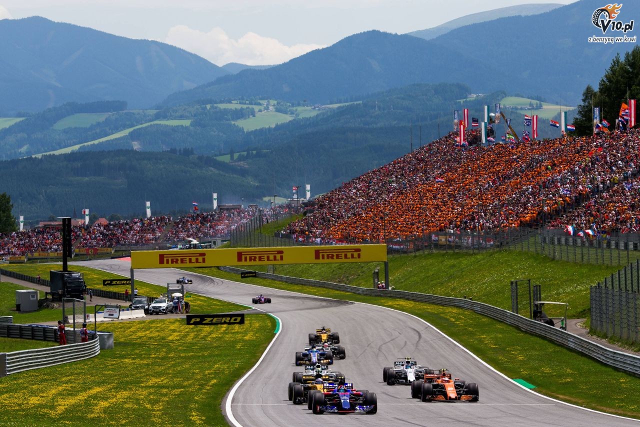 GP Austrii 2017 - wycig
