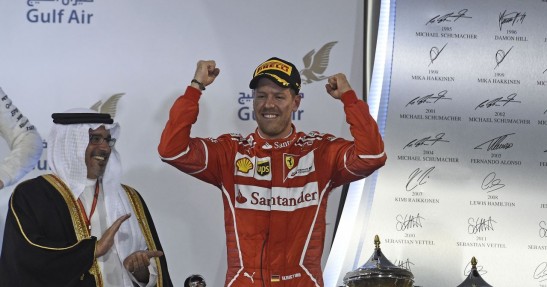 GP Bahrajnu 2017 - wyścig