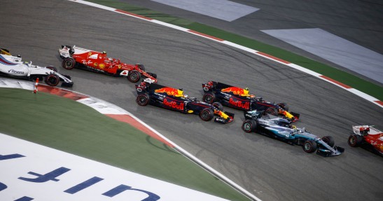 GP Bahrajnu 2017 - wyścig