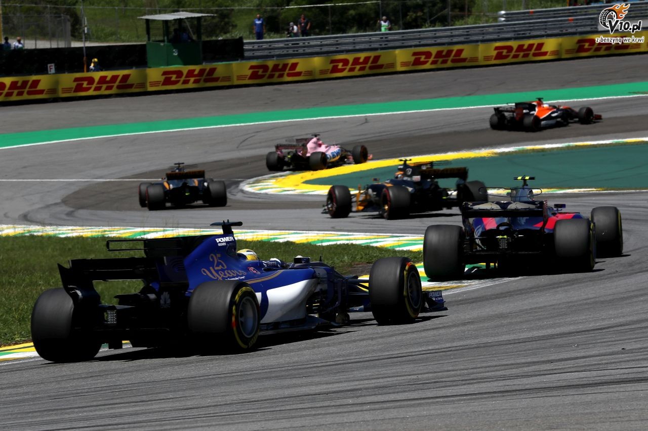 GP Brazylii 2017 - wycig