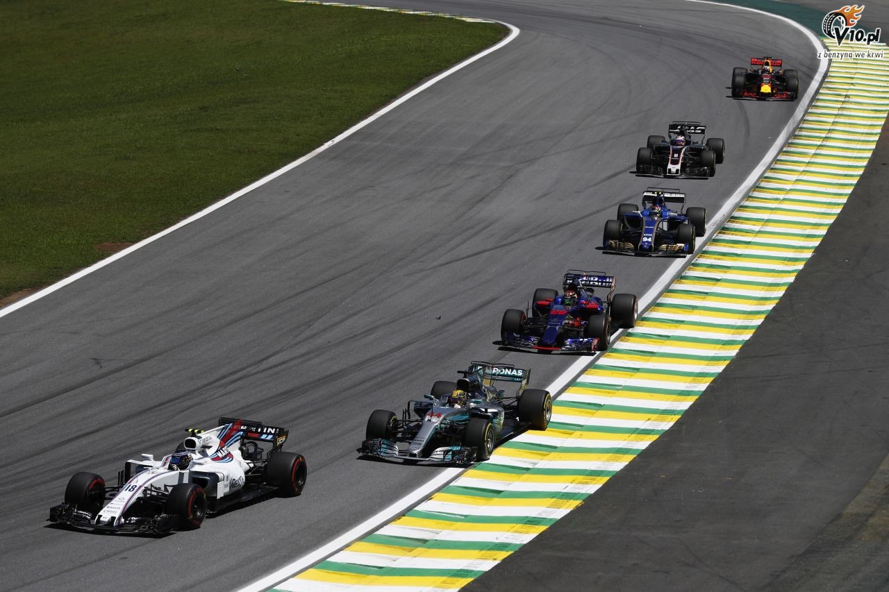 GP Brazylii 2017 - wycig