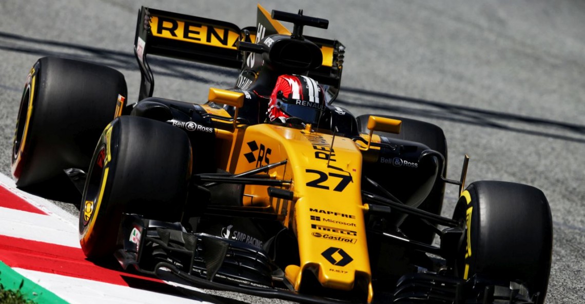 Hulkenberg tłumaczy się wiatrem