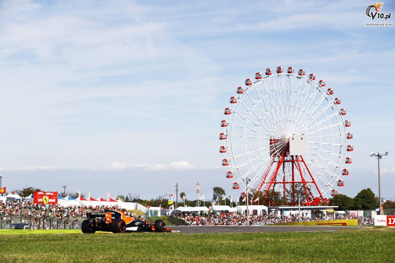 GP Japonii 2017 - wycig