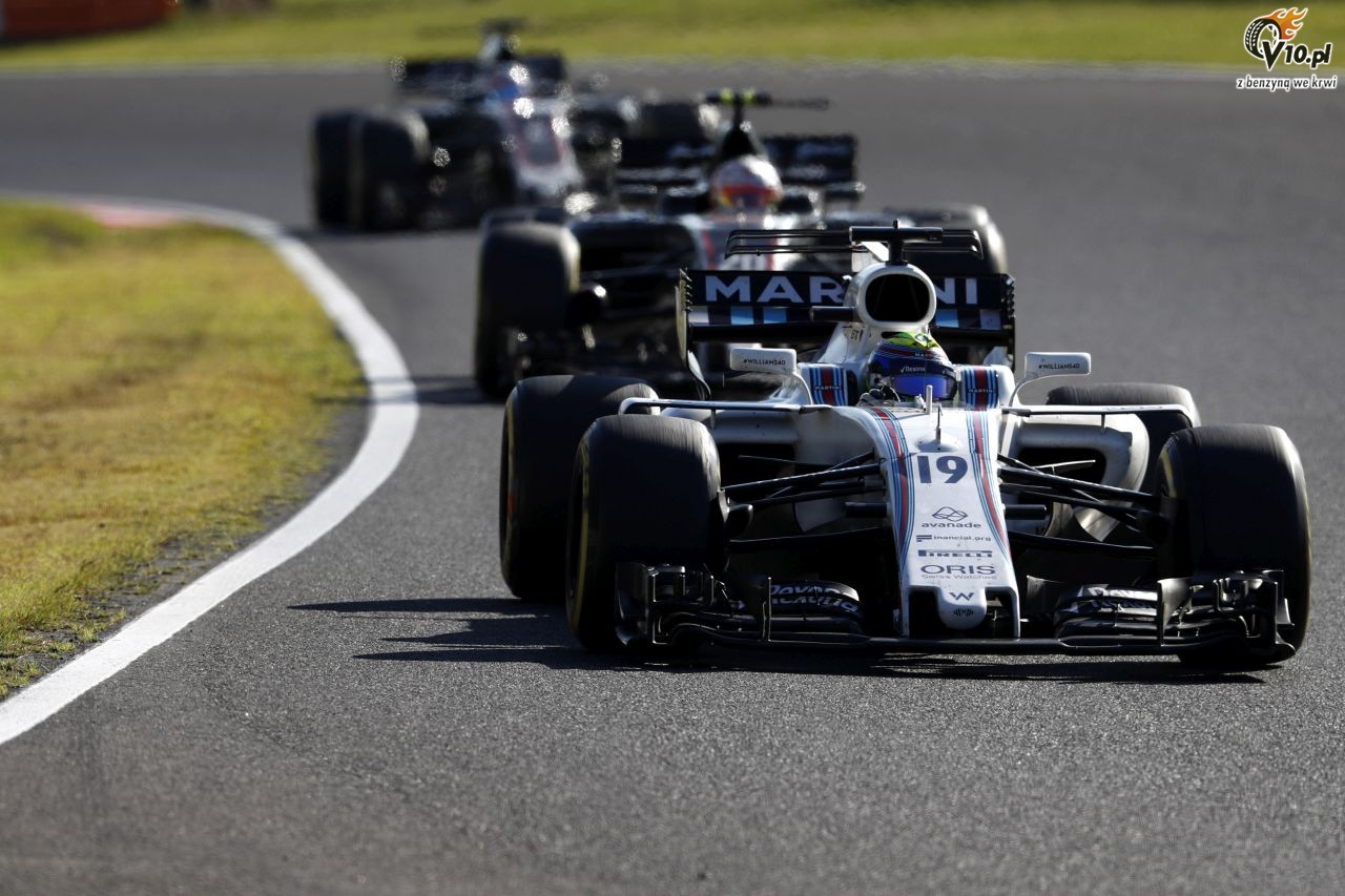 GP Japonii 2017 - wycig