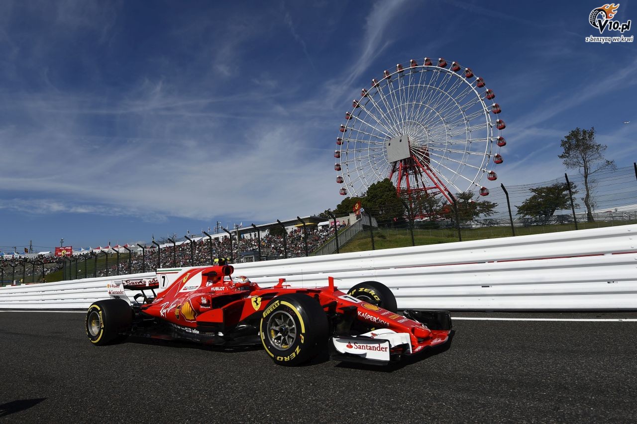 GP Japonii 2017 - wycig