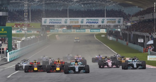 GP Malezji 2017 - wyścig