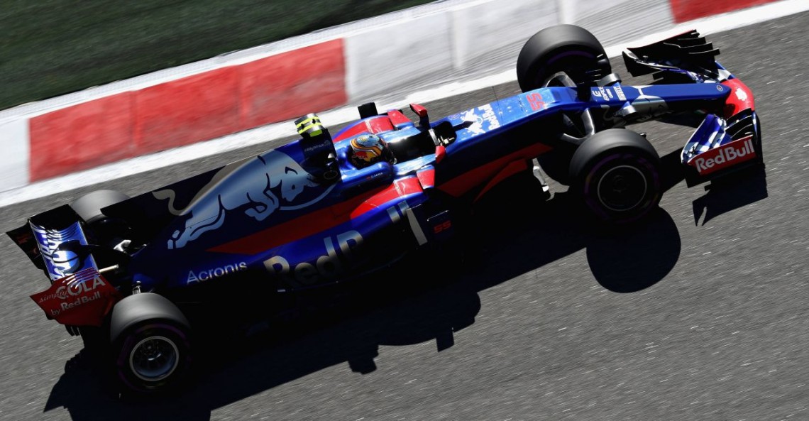 GP Rosji 2017 - ustawienie na starcie wyścigu