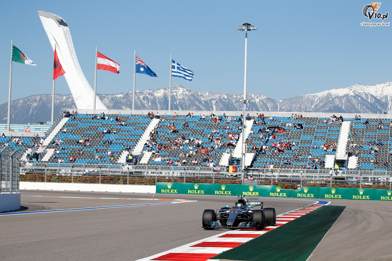 GP Rosji 2017 - treningi i kwalifikacje