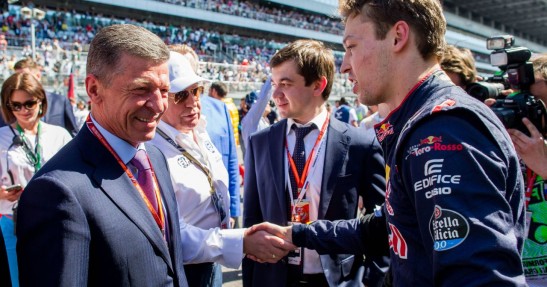 Władze Rosji chcą mieć własny zespół w F1
