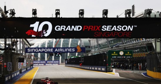 GP Singapuru 2017 - treningi i kwalifikacje