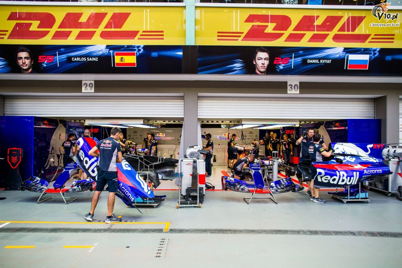 GP Singapuru 2017 - treningi i kwalifikacje