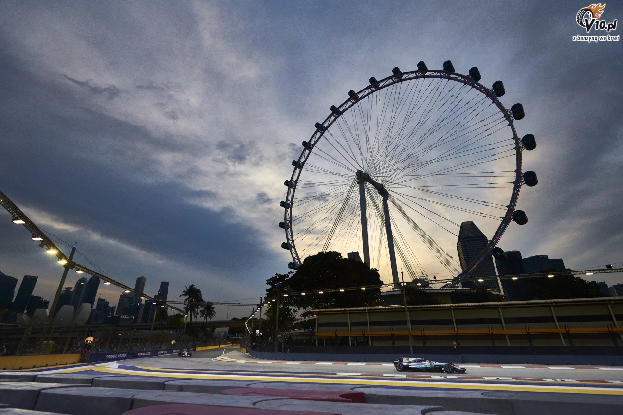 GP Singapuru 2017 - treningi i kwalifikacje