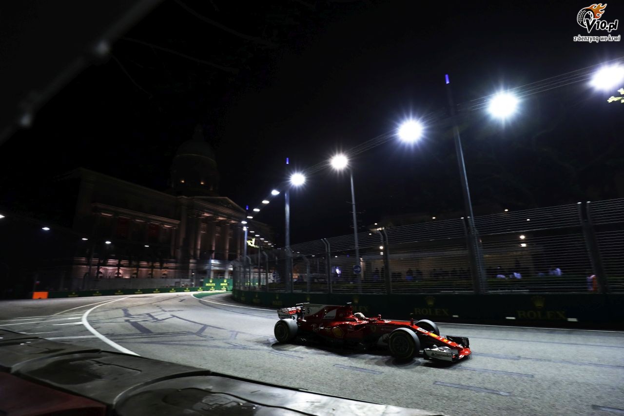 GP Singapuru 2017 - treningi i kwalifikacje