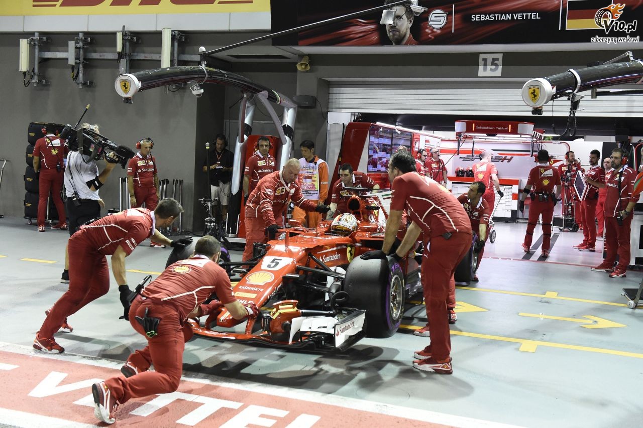 Vettel wdziczny Leclercowi za poprawienie ustawie bolidu