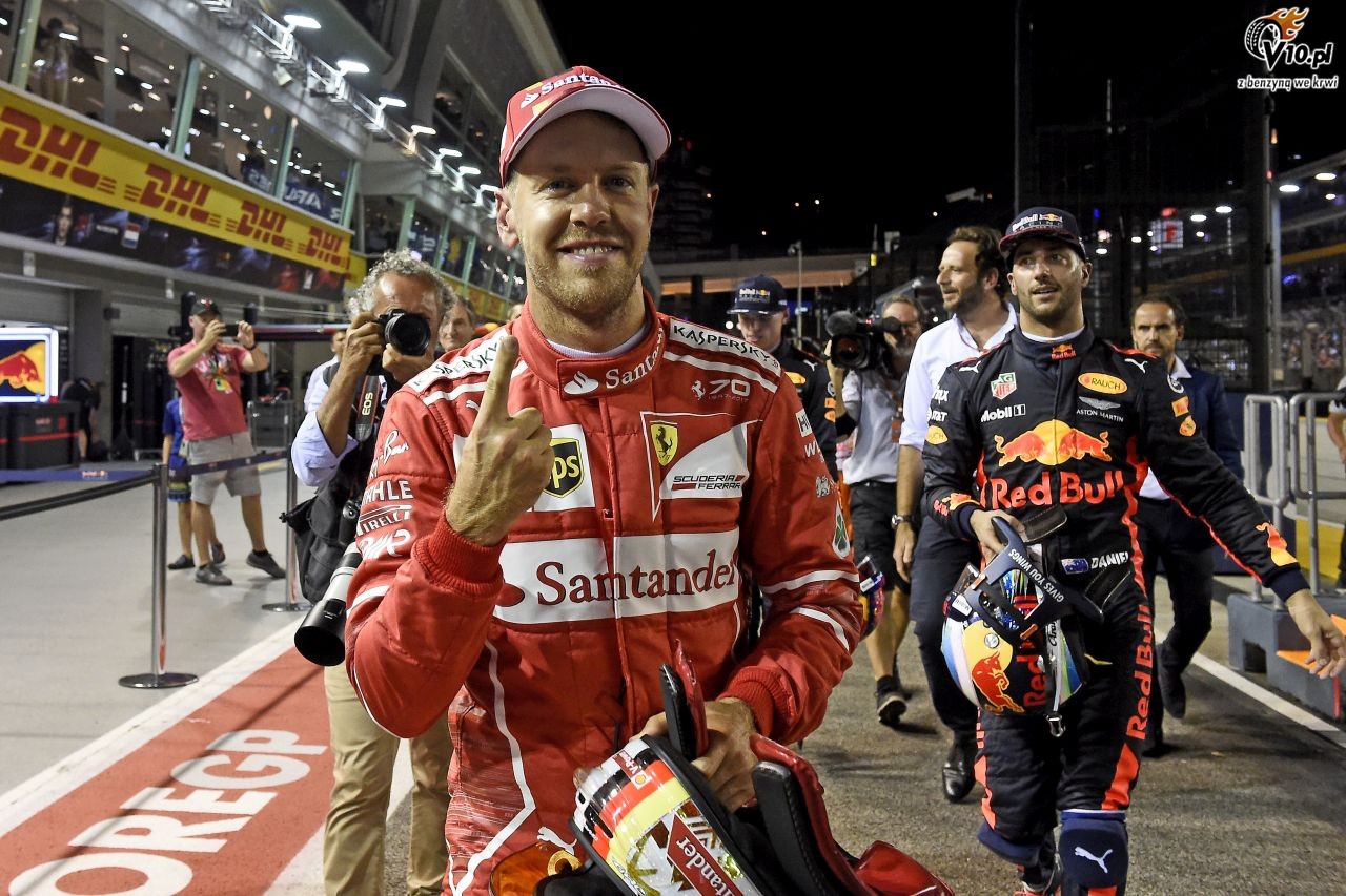 Vettel wdziczny Leclercowi za poprawienie ustawie bolidu
