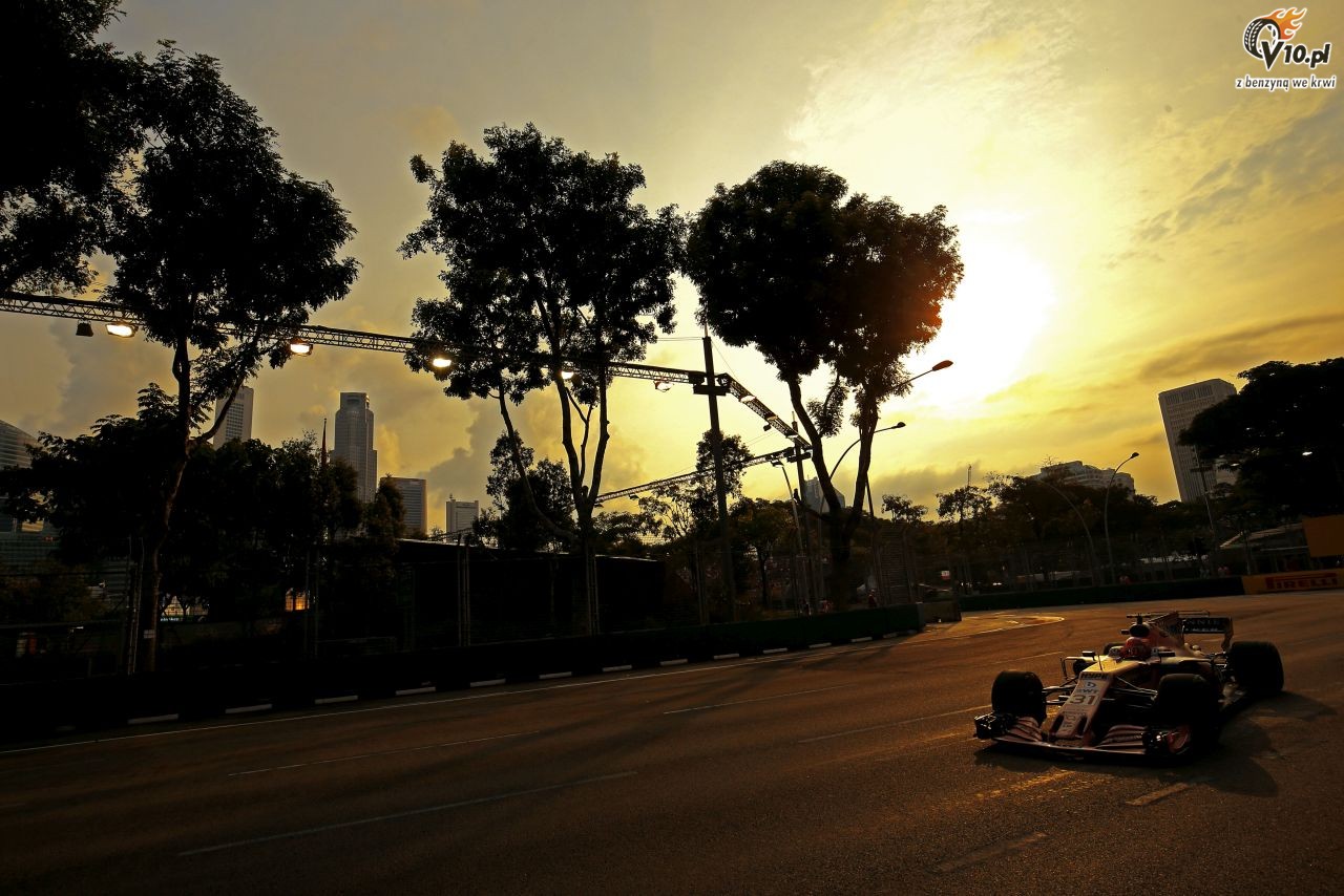GP Singapuru 2017 - treningi i kwalifikacje