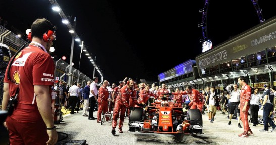 GP Singapuru 2017 - wyścig