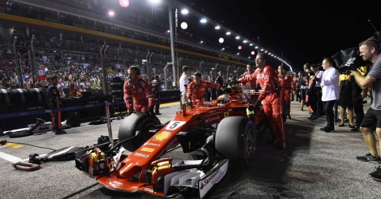 GP Singapuru 2017 - wyścig