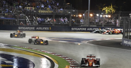 GP Singapuru 2017 - wyścig