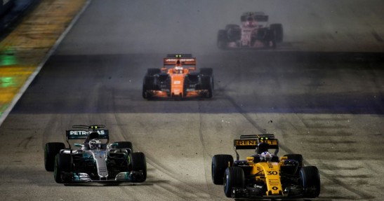 GP Singapuru 2017 - wyścig