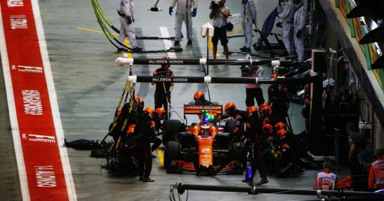 GP Singapuru 2017 - wyścig