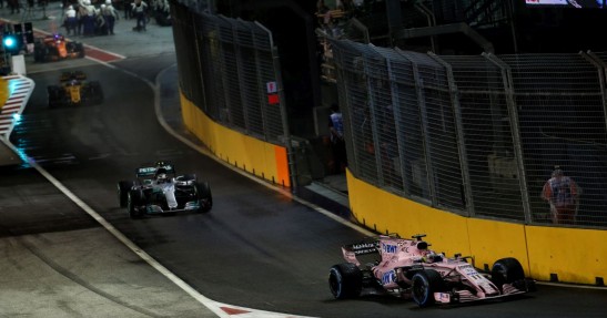 GP Singapuru 2017 - wyścig