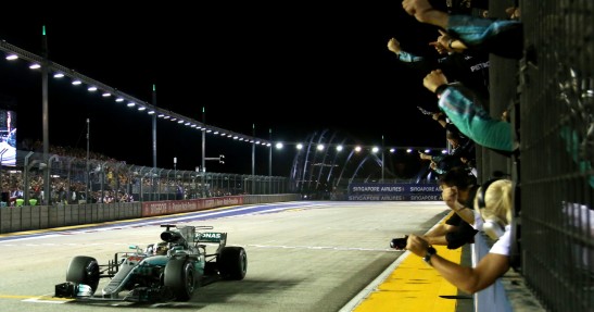 GP Singapuru 2017 - wyścig