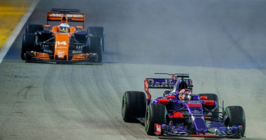 GP Singapuru 2017 - wyścig