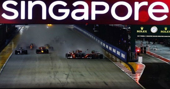 GP Singapuru 2017 - wyścig