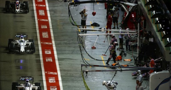 GP Singapuru 2017 - wyścig