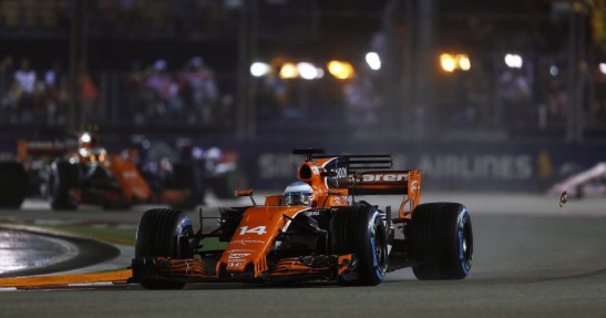 GP Singapuru 2017 - wyścig