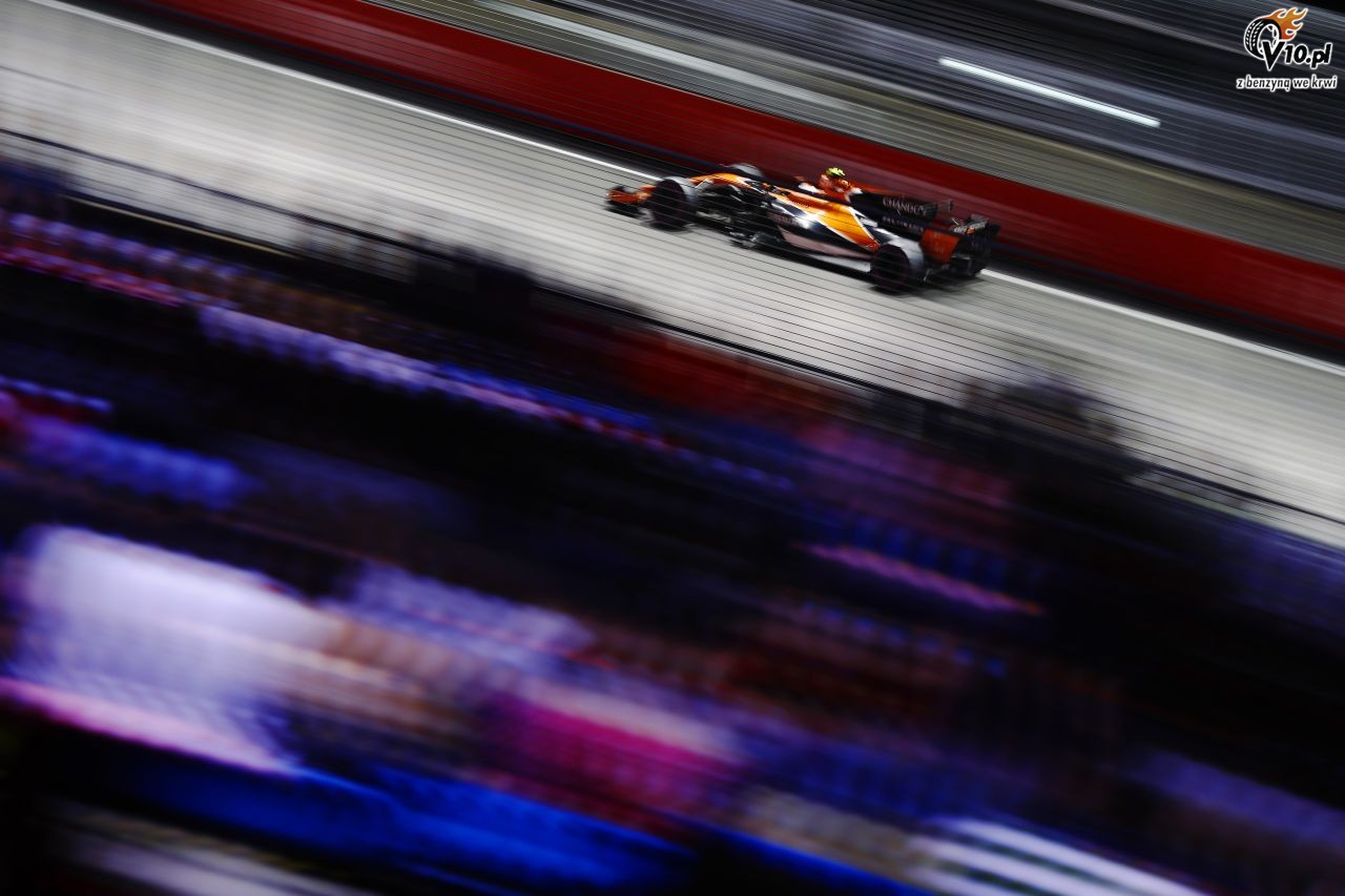 GP Singapuru 2017 - wycig
