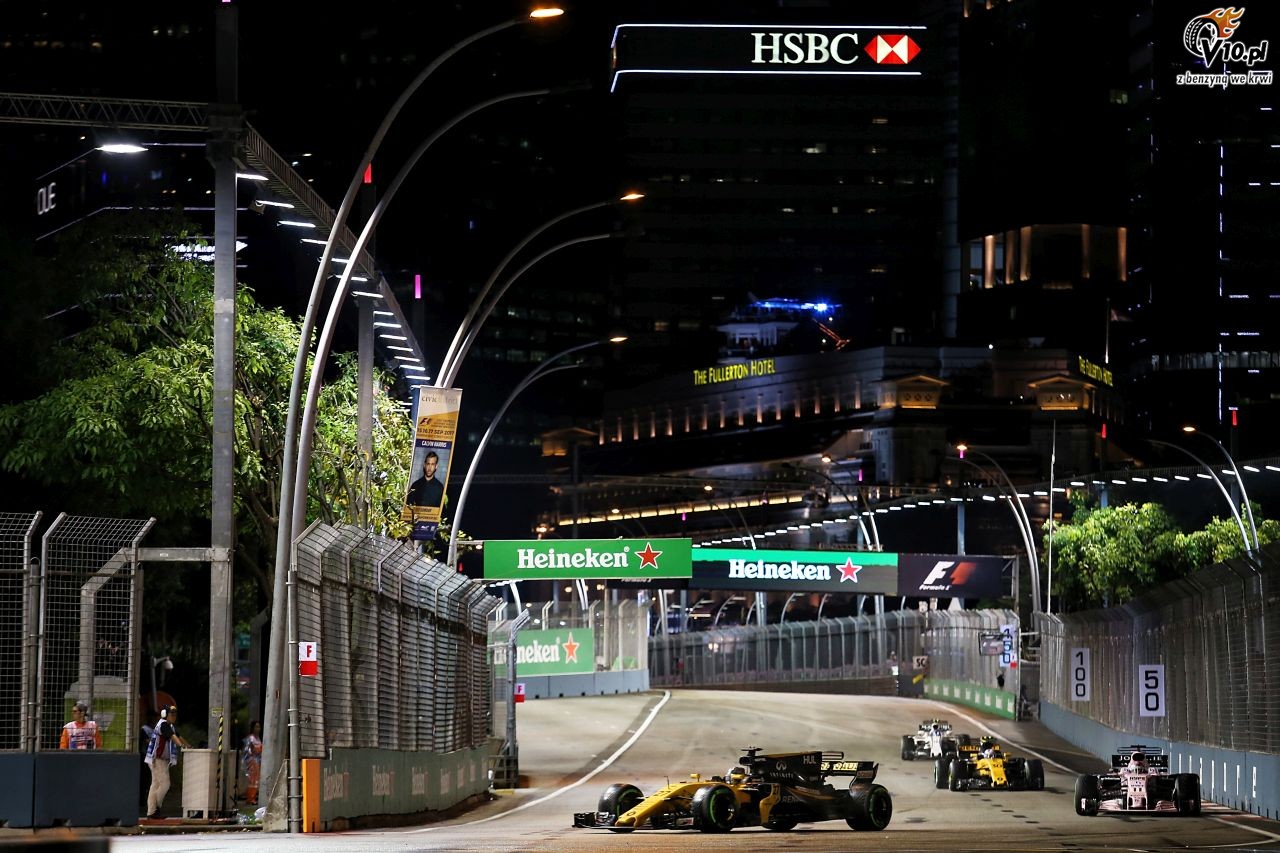 GP Singapuru 2017 - wycig