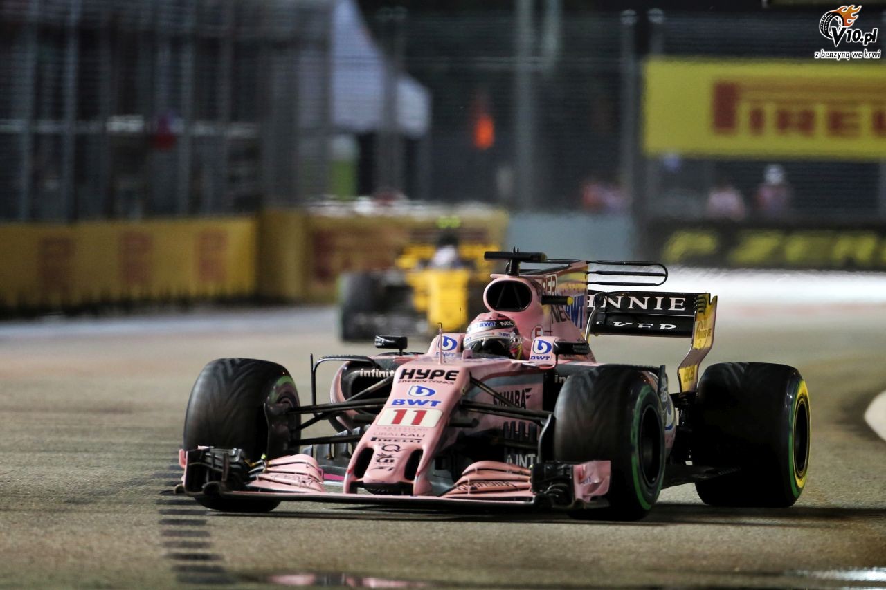 GP Singapuru 2017 - wycig