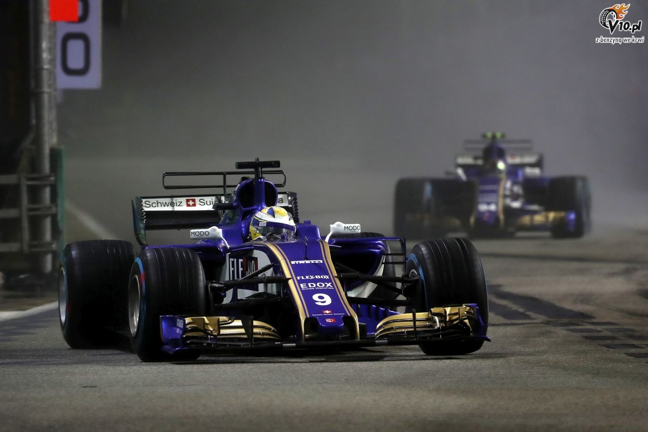 GP Singapuru 2017 - wycig