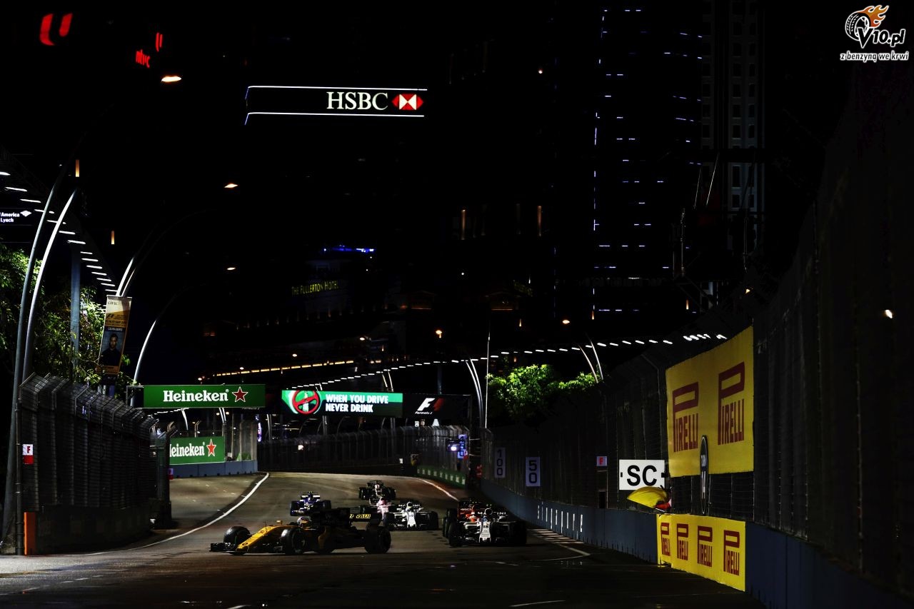 GP Singapuru 2017 - wycig