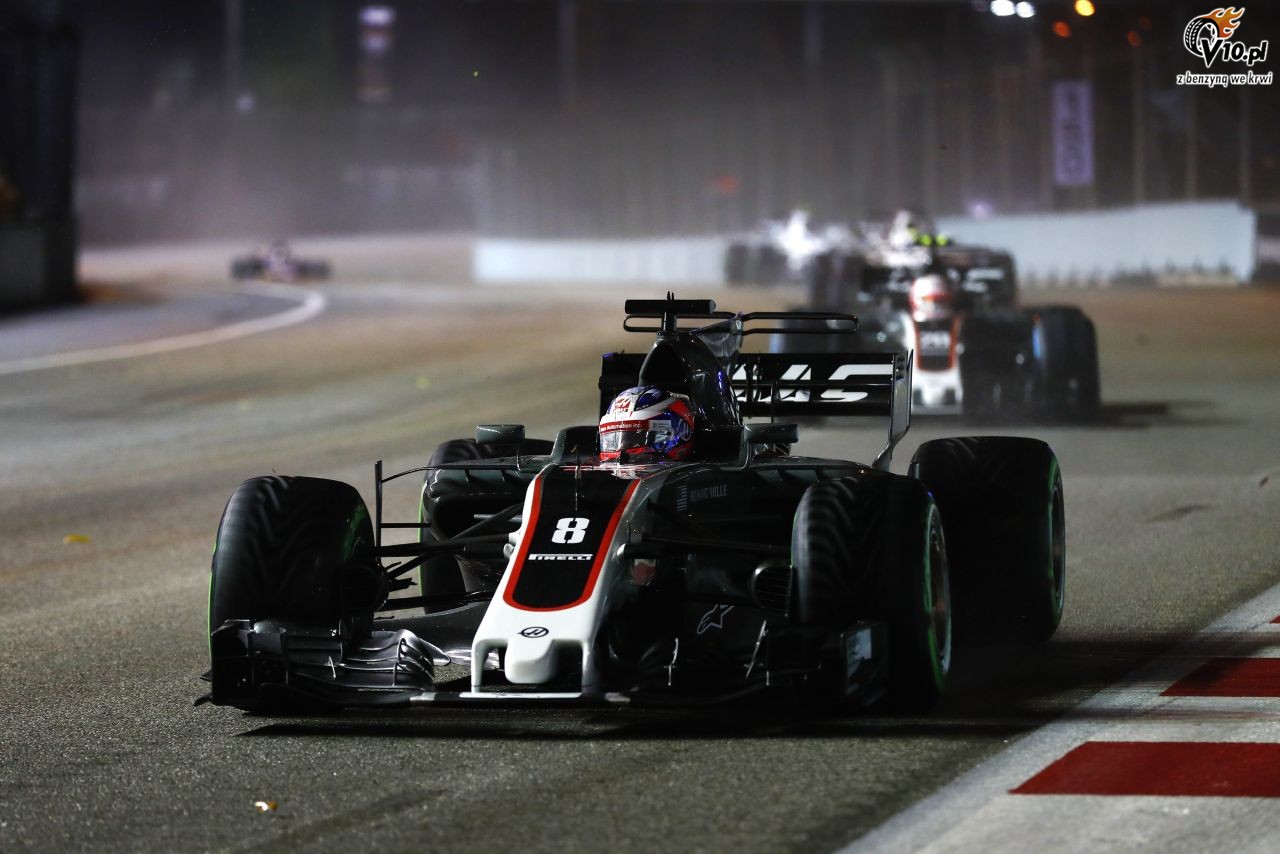 GP Singapuru 2017 - wycig