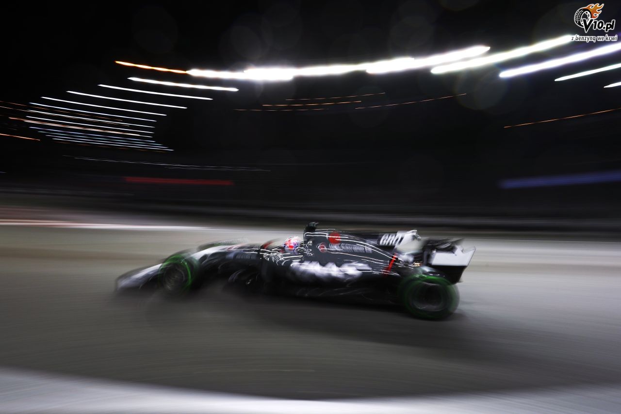 GP Singapuru 2017 - wycig