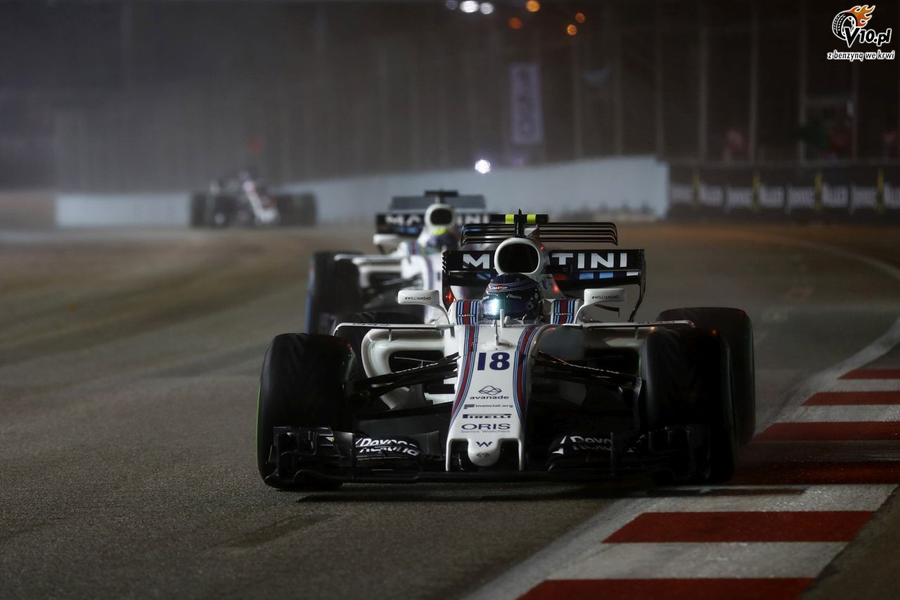 GP Singapuru 2017 - wycig