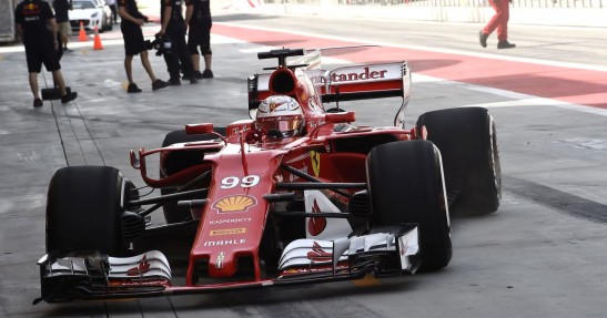 Testy F1 po GP Bahrajnu 2017