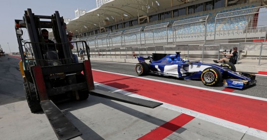 Testy F1 po GP Bahrajnu 2017