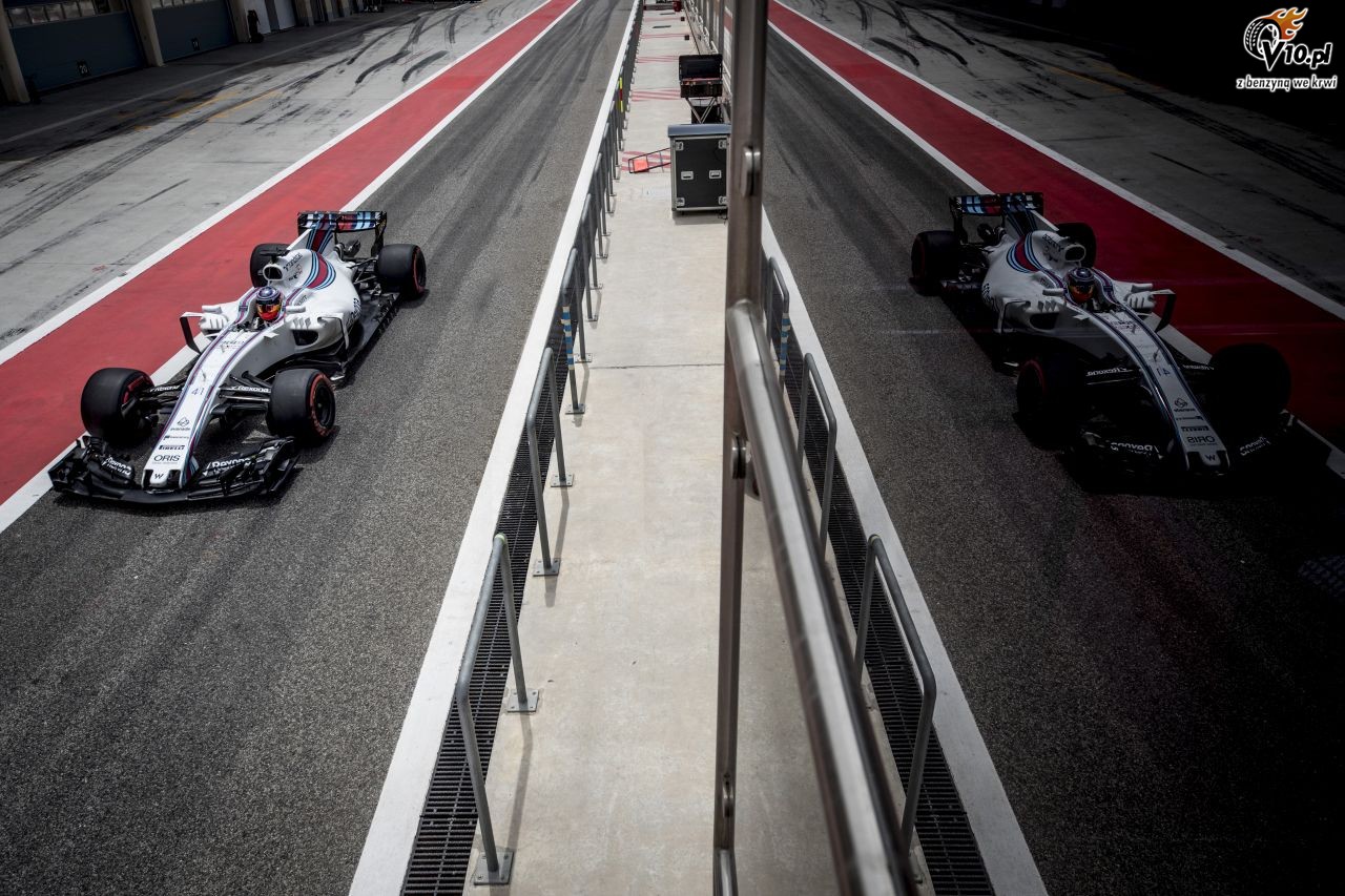 Testy F1 po GP Bahrajnu 2017
