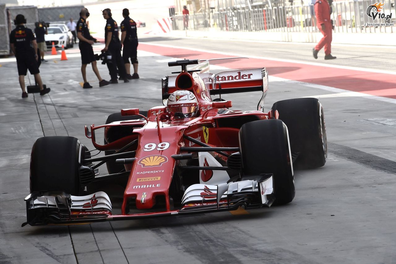 Testy F1 po GP Bahrajnu 2017