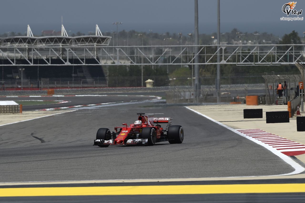 Testy F1 po GP Bahrajnu 2017