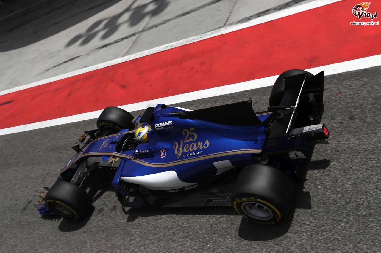 Testy F1 po GP Bahrajnu 2017