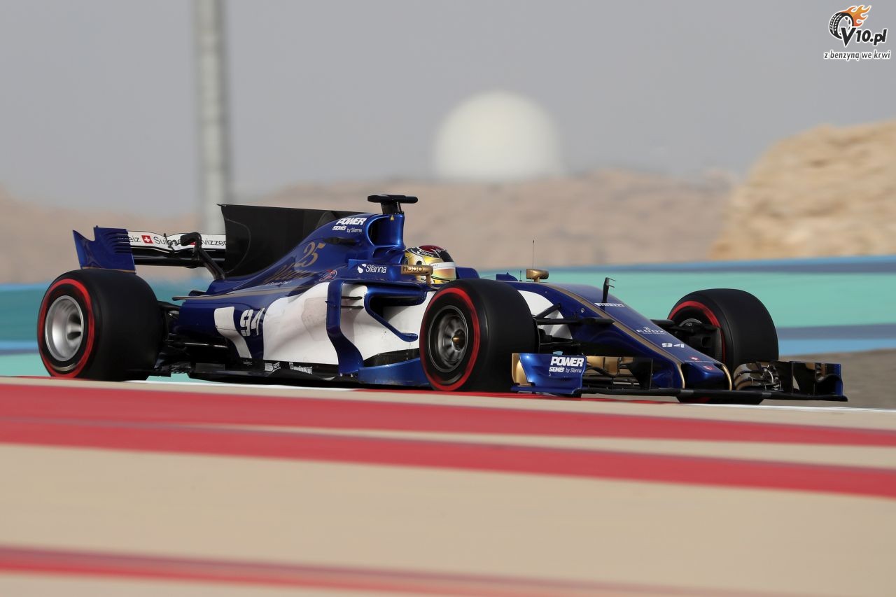 Testy F1 po GP Bahrajnu 2017