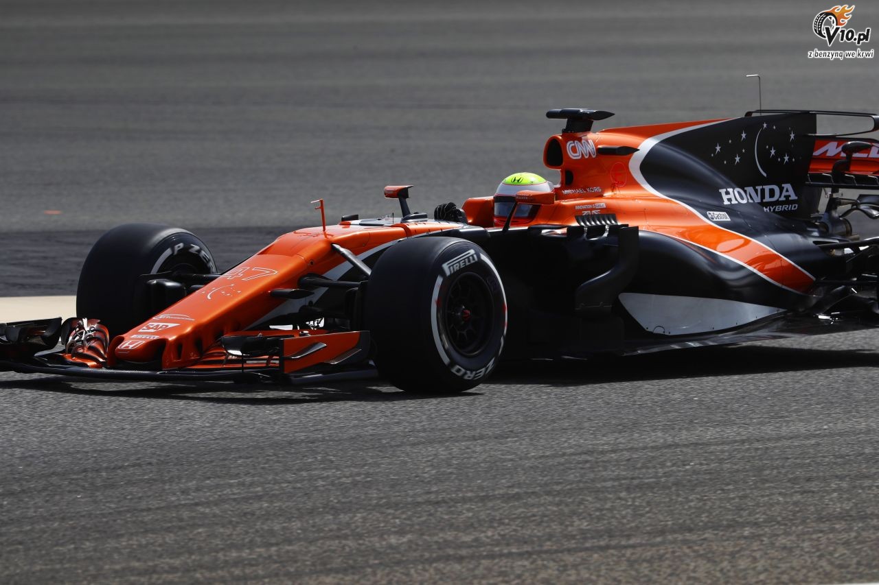 Testy F1 po GP Bahrajnu 2017