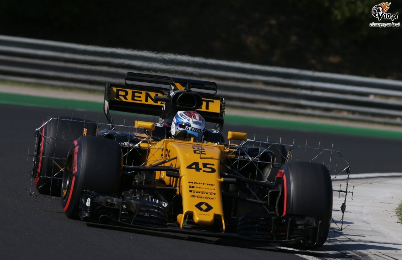Testy F1 po GP Wgier 2017